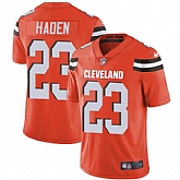 Nike Cleveland Browns #23 Joe Haden Orange Alternate NFL Vapor Untouchable Limited Jersey,baseball caps,new era cap wholesale,wholesale hats